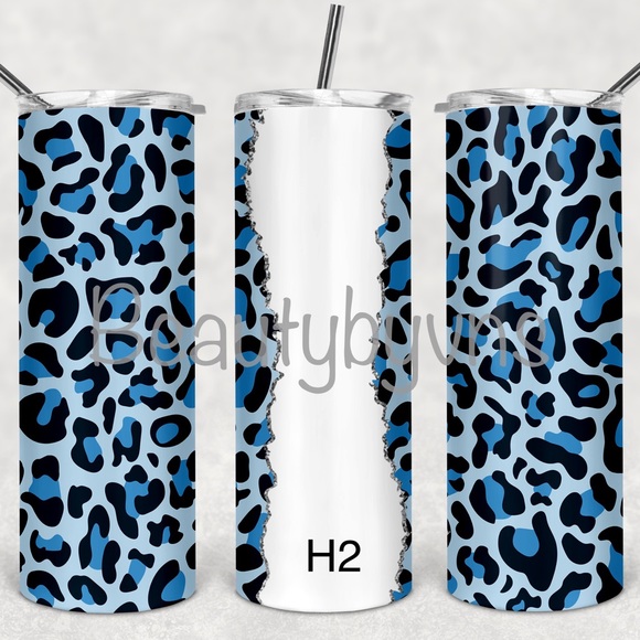 20oz leopard tumblers, custom orders - Picture 3 of 11
